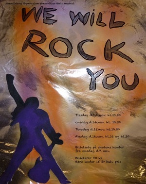 We will rock you musical